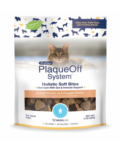 PlaqueOff Holistic Soft Bites CAT - Oral Care with Gut & Immune Support
