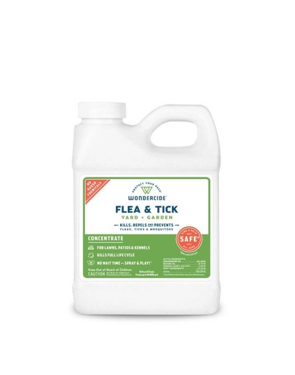 Wondercide - Flea, Tick & Mosquito Spray for Yard + Garden - 32oz Ready-To-Use
