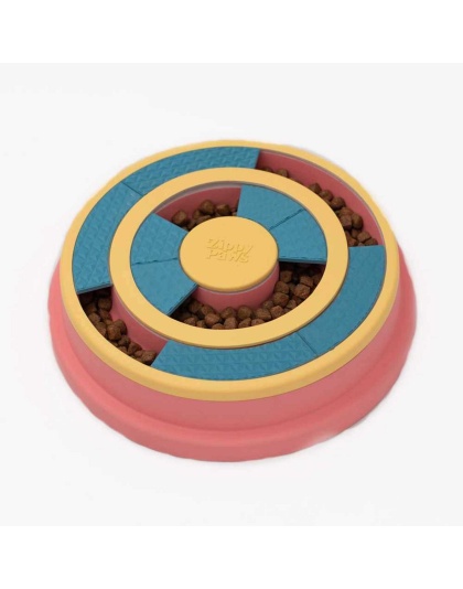 ZippyPaws SmartyPaws Puzzler Feeder Bowl - Wagging Wheel