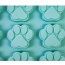 Set of Dog Bone and Paw Print 3 in 1 Silicone Baking Treat Trays