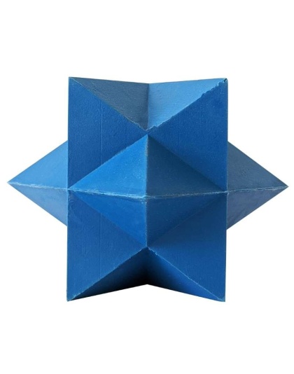 Eco-Friendly Blue Star TPR Dog Chew Toy