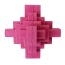 Pink - Geometric TPR Dog Chew Toy