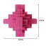 Pink - Geometric TPR Dog Chew Toy