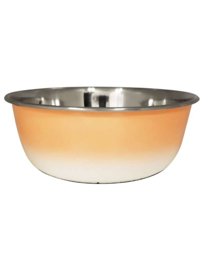 Coral Peach - DUROBOLZ Ombre Deep Bowl with Rubber Bottom - 32 oz
