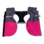 Fuschia - 2-in-1 Travel Dog Vest With Built In Harness - Medium