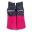 Fuschia - 2-in-1 Travel Dog Vest With Built In Harness - Medium
