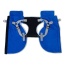 Royal Blue - 2-in-1 Travel Dog Vest With Built In Harness - Small