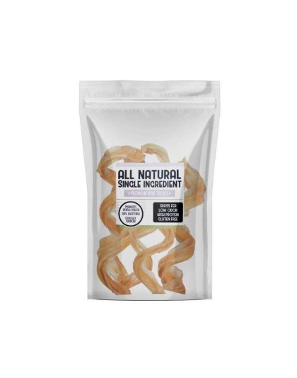 All-Natural Beef Curly Bully Stick Dog Treats - 5"-7"