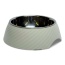 White Swan - Twill Round Melamine Stainless Steel Dog Bowl  - Large (24 oz)