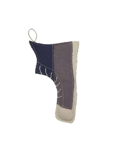 Eco-Friendly Shoe Canvas and Jute Dog Toy
