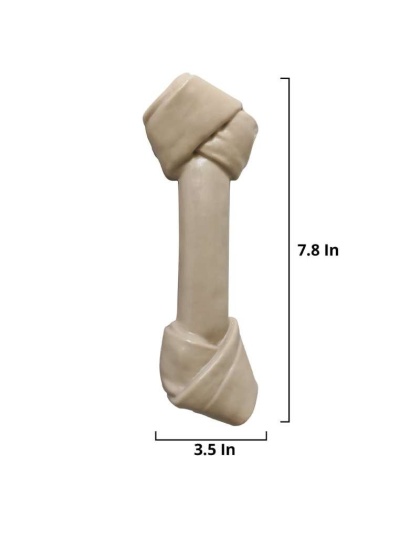 Tough & Durable Nylon Dog Chew Toy Bone - Small (6" x 2")