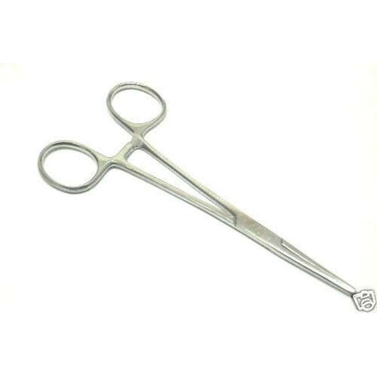 Dog Cat Pet Grooming Hemostat Applicator Hair Puller Stainless Steel