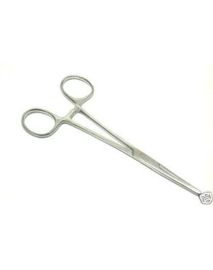 Dog Cat Pet Grooming Hemostat Applicator Hair Puller Stainless Steel
