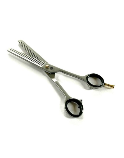 Pet Grooming Double Teeth Trimming Shears German Stainless - 6.5"