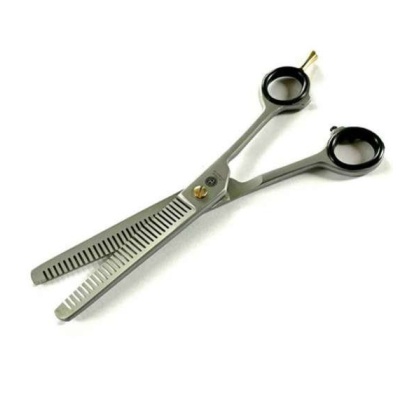 Pet Grooming Double Teeth Trimming Shears German Stainless - 7.5"