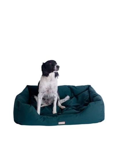 Armarkat Bolstered Dog Bed, Anti-Slip Pet Bed, Laurel Green - L