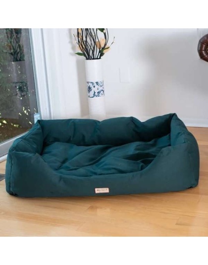 Armarkat Bolstered Dog Bed, Anti-Slip Pet Bed, Laurel Green - XL