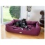 Armarkat Bolstered Dog Bed, Burgundy,In M/L/XL 3 Sizes - L