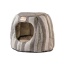Gray - Armarkat Cat Cave Shape Bed W Anti- slip Base, Cushion Mat