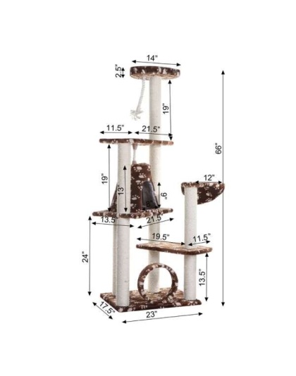 Armarkat Cat Tree Hammock Bed for Cats and Kittens, A6601