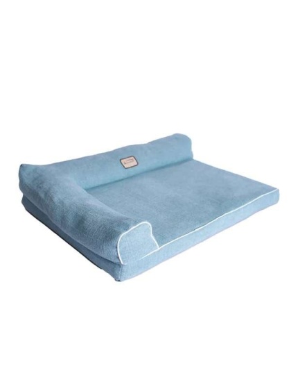 Armarkat D08B Medium Bolstered Pet Bed Cushion W Memory Foam
