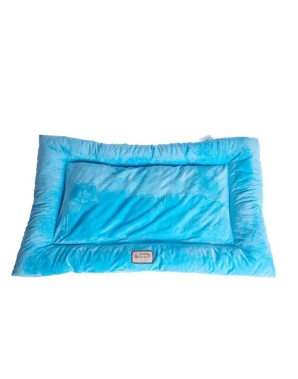 Sky Blue - Armarkat Pet Bed Mat, Dog Crate Soft Pad W Poly Fill Cushion - M