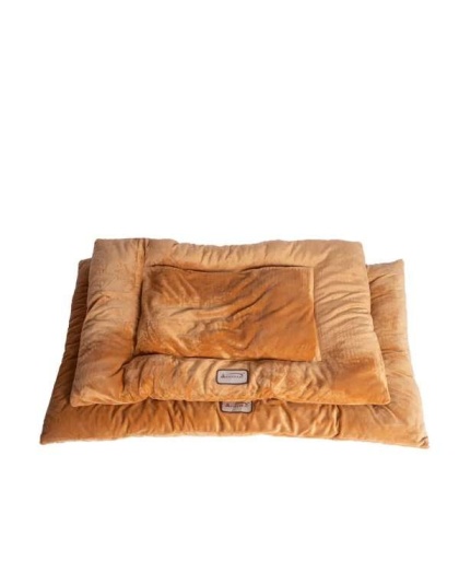 Earth Brown - Armarkat Pet Bed Mat, Dog Crate Soft Pad W Poly Fill Cushion - M