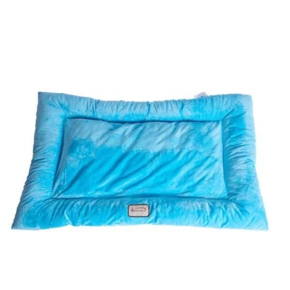 Sky Blue - Armarkat Pet Bed Mat, Dog Crate Soft Pad W Poly Fill Cushion - L