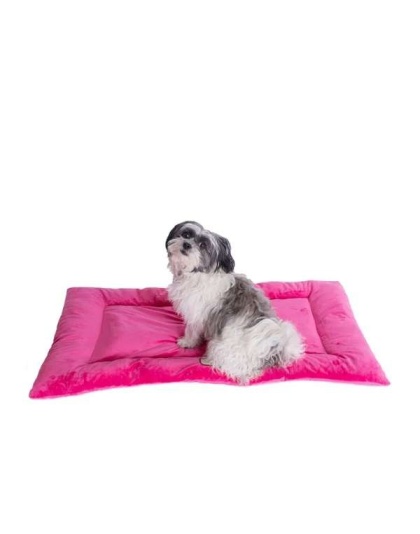 Vibrant Pink - Armarkat Pet Bed Mat, Dog Crate Soft Pad W Poly Fill Cushion - L