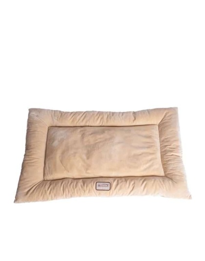Beige - Armarkat Pet Bed Mat, Dog Crate Soft Pad W Poly Fill Cushion - L