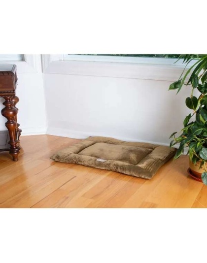 Sage Green - Armarkat Pet Bed Mat, Dog Crate Soft Pad W Poly Fill Cushion - L