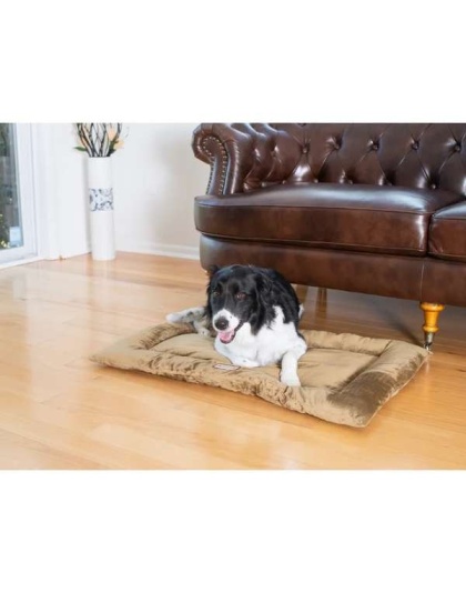 Sage Green - Armarkat Pet Bed Mat, Dog Crate Soft Pad W Poly Fill Cushion - L