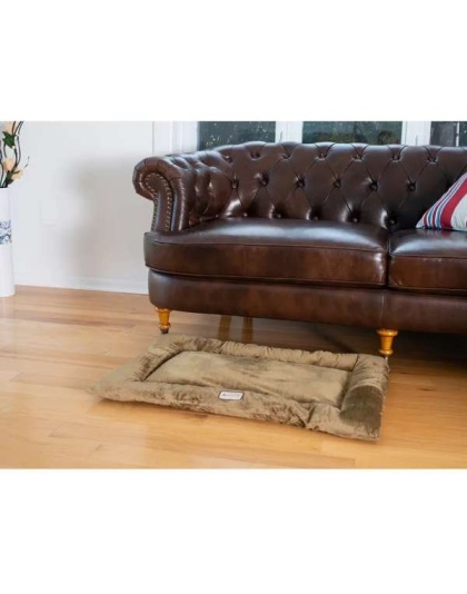 Sage Green - Armarkat Pet Bed Mat, Dog Crate Soft Pad W Poly Fill Cushion - L