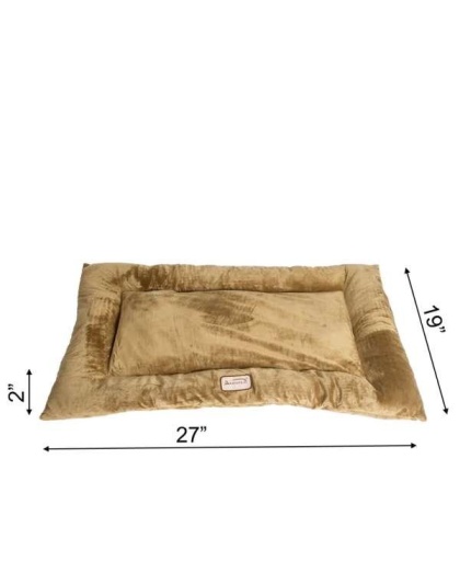 Sage Green - Armarkat Pet Bed Mat, Dog Crate Soft Pad W Poly Fill Cushion - M