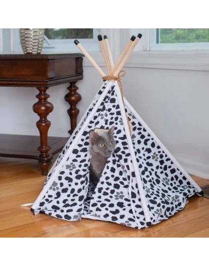 Armarkat Pet Tent/Teepee Style Cat Bed C46, w/Durable Fabric
