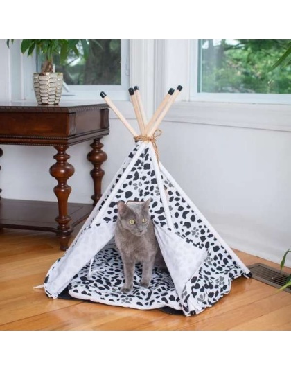 Armarkat Pet Tent/Teepee Style Cat Bed C46, w/Durable Fabric