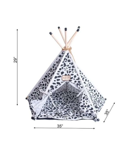 Armarkat Pet Tent/Teepee Style Cat Bed C46, w/Durable Fabric