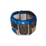 Armarkat PP001B-M Portable Pet Playpen In Blue and BGE Combo