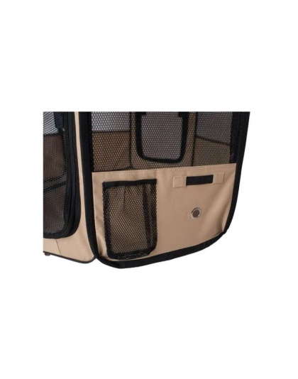 Armarkat PP001B-M Portable Pet Playpen In Blue and BGE Combo