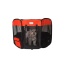 Armarkat PP002R-M Portable Pet Playpen In Bk and Rd Combo