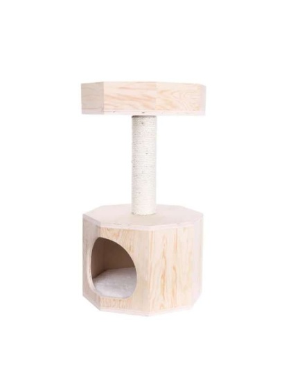 Armarkat Premium Scots Pine 29" Cat Tree W Perch and Condo