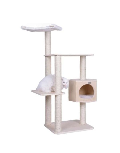 Armarkat Premium Scots Pine 54-Inch Cat Tree W Three Levels