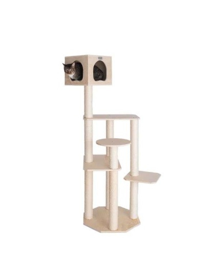 Armarkat Premium Scots Pine 69-Inch Cat Tree W Five Levels