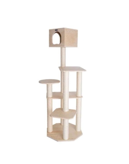 Armarkat Premium Scots Pine 69-Inch Cat Tree W Five Levels