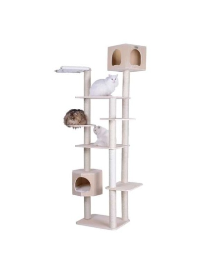 Armarkat Premium Scots Pine 89" Cat Tree Tower W 7 Levels