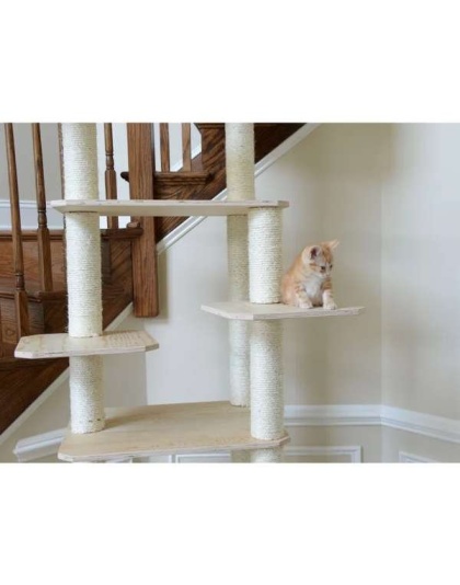 Armarkat Premium Scots Pine 89" Cat Tree Tower W 7 Levels
