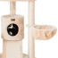 RED - Armarkat Real Wood Spacious Thick Fur Cat Tower W Lounge