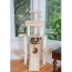 RED - Armarkat Real Wood Spacious Thick Fur Cat Tower W Lounge