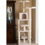 Real Wood B7801 Classic Cat Tree In Ivory 6 Levels Playhouse