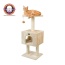 Real Wood Cat Tree With Condo And Scratch Post 42 Height BGE